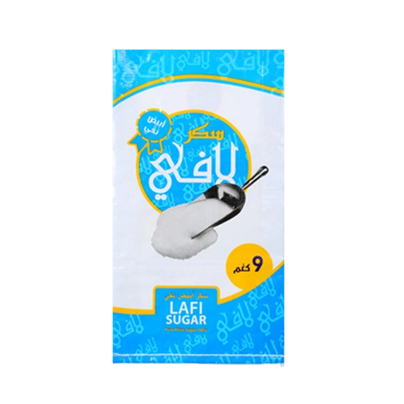 أكياس منسوجة من البولي بروبيلين المطبوعة بالألوان المقاومة للرطوبة لتتبيل ملح السكر